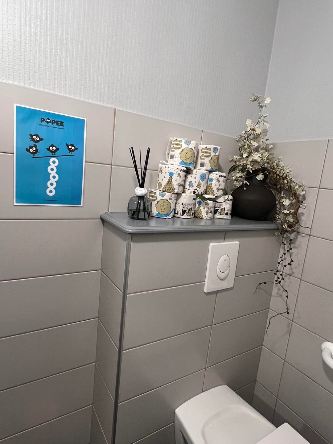 Customer photo review of PAPIER TOILETTE Zéro plastique - 48 rouleaux avec livraison offerte