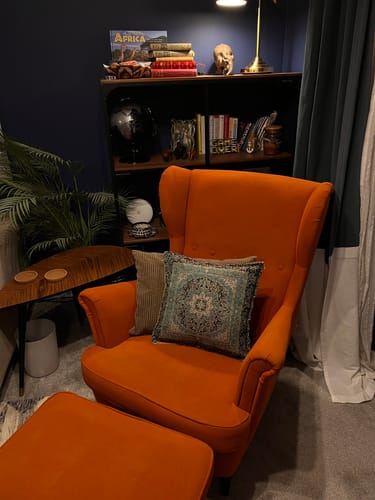 Customer photo review of Fabric Paint -- Orange