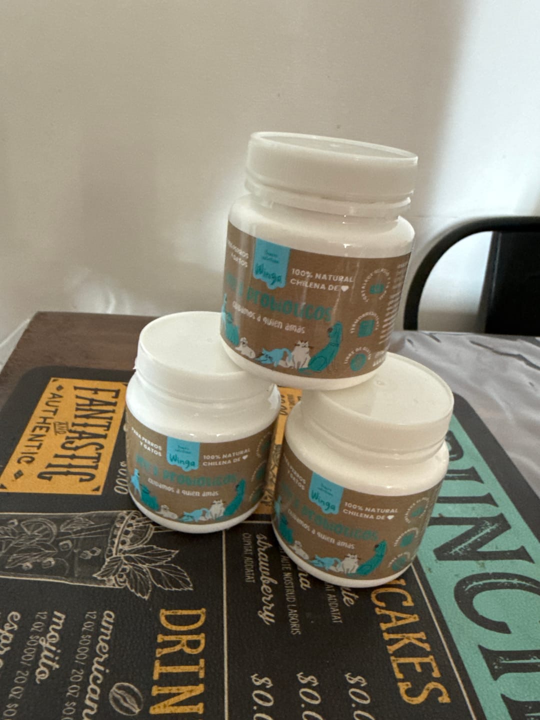 Customer photo review of Pre & Probióticos