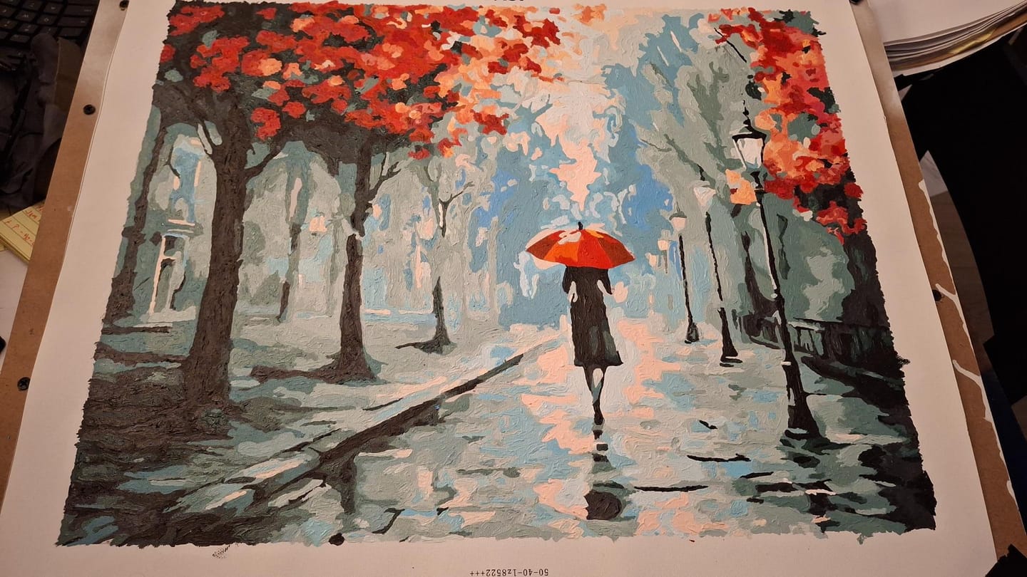 Customer photo review of Autumn's Solitude