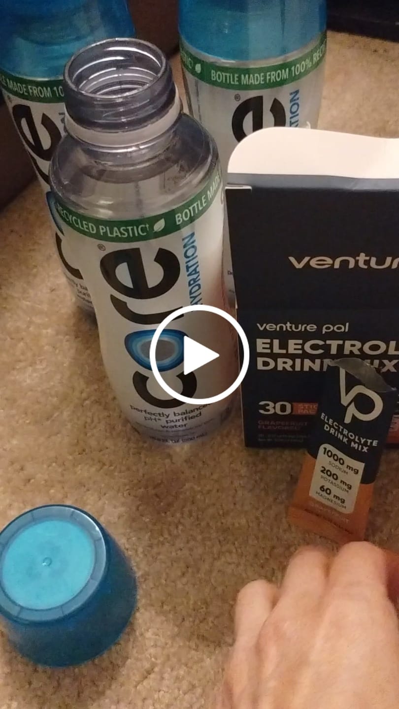 Customer video review of High Sodium Sugar-Free Electrolyte Powder Packets