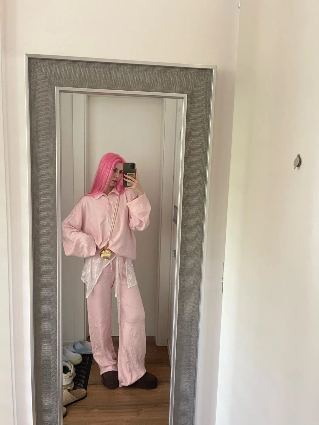 Customer photo review of Francely Knit Loungewear Set