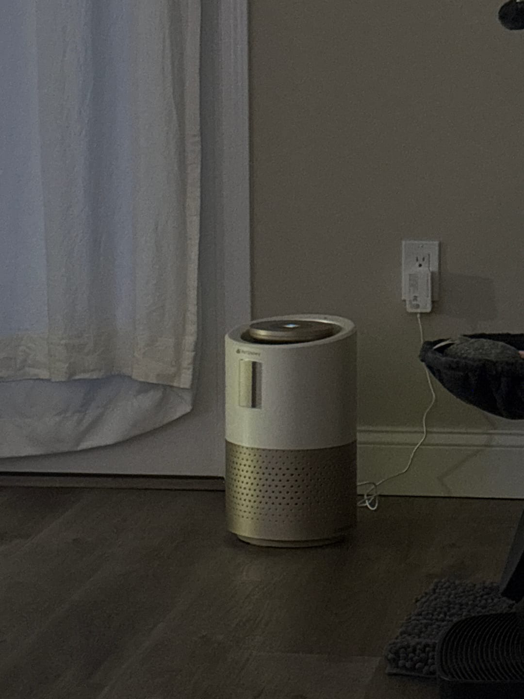Customer photo review of Pet Air Purifier