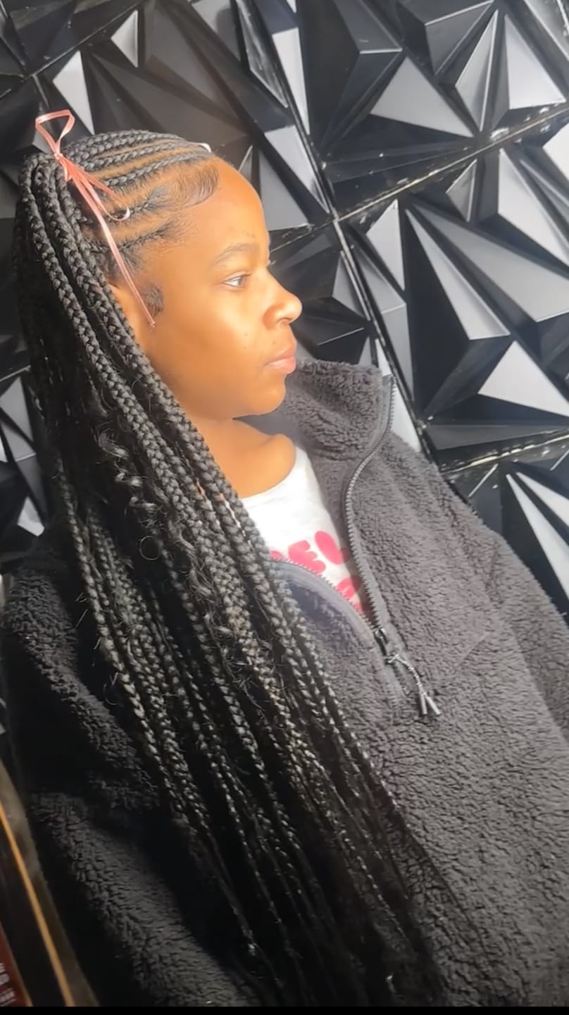 Customer photo review of Sensationnel African Collection X-Pression Crochet Braid - 3X PRE-STRETCHED 58"
