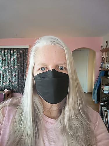 Customer photo review of KN95 Respirator Face Mask - Black