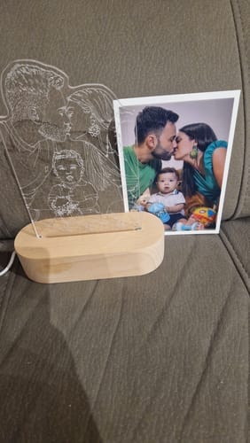 Customer photo review of Lampiece Lamp