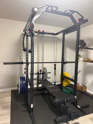 Customer photo review of K6-2.0 Ultra All-in-One Power Rack Functional Trainer (UPGRADED)