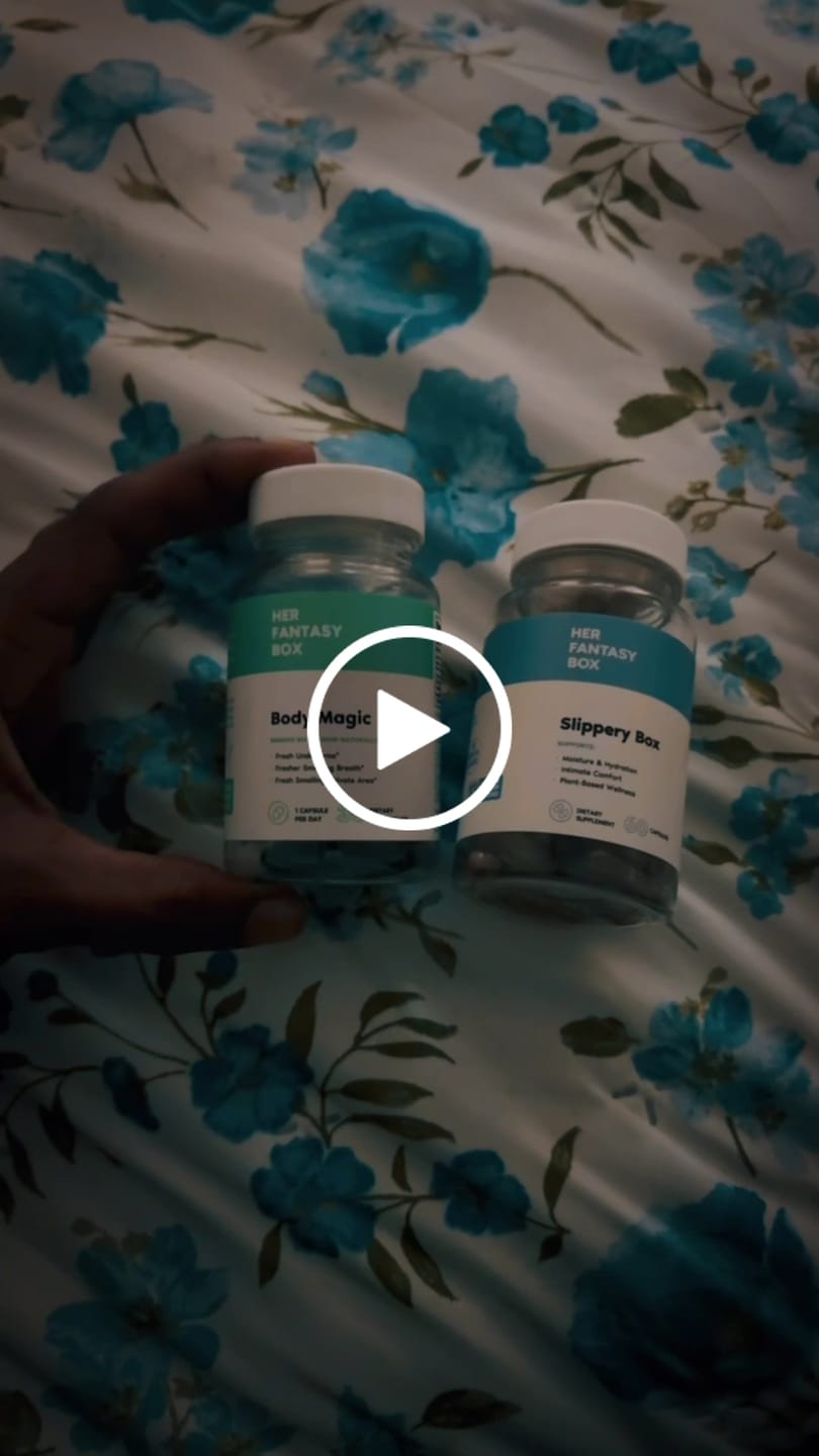 Customer video review of Slippery Box - Extra Moisture Support Capsules