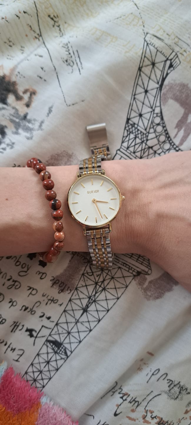 Customer photo review of Ruby Petite Gold Silver