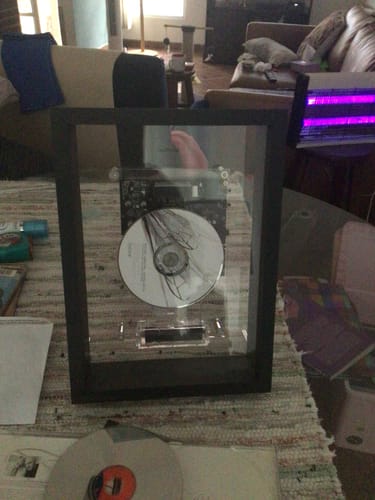 Customer photo review of M1 Acrylic Dust Cover