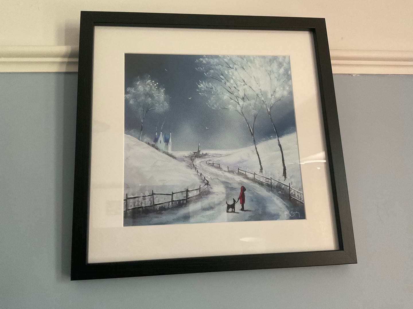 Customer photo review of Winter Companions I By Adam Barsby