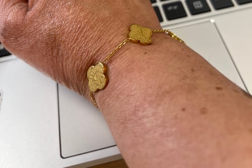 Customer photo review of Sabr, Shukr, Tawakkul Bracelet | Patience, Gratitude & Trust (in God)