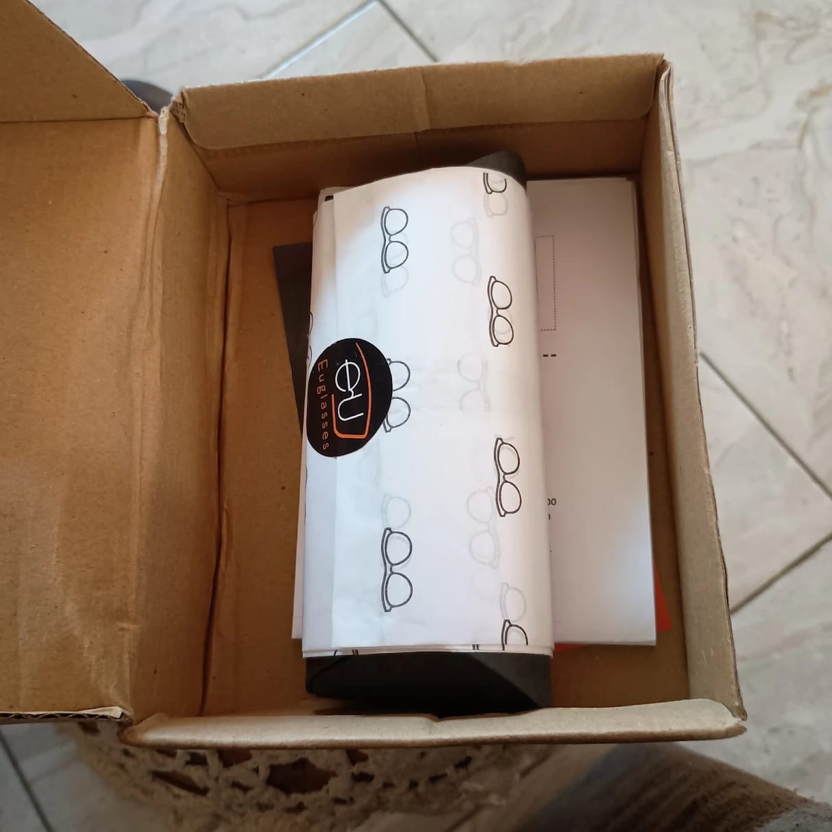 Customer photo review of Óculos de Grau Thrust
