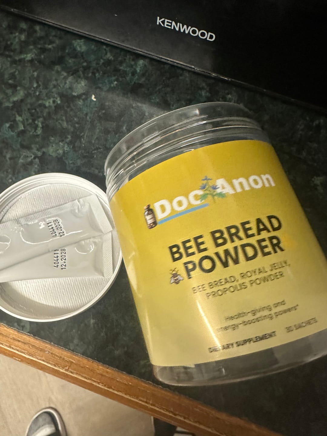 Customer photo review of Bee Bread Powder