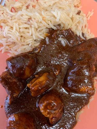 Customer photo review of Mole Poblano