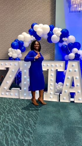 Customer photo review of The Crinkle Dress - Zeta Uninterrupted Colors