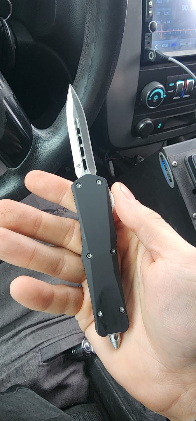 Customer photo review of OTF Mystery Knife Bundle
