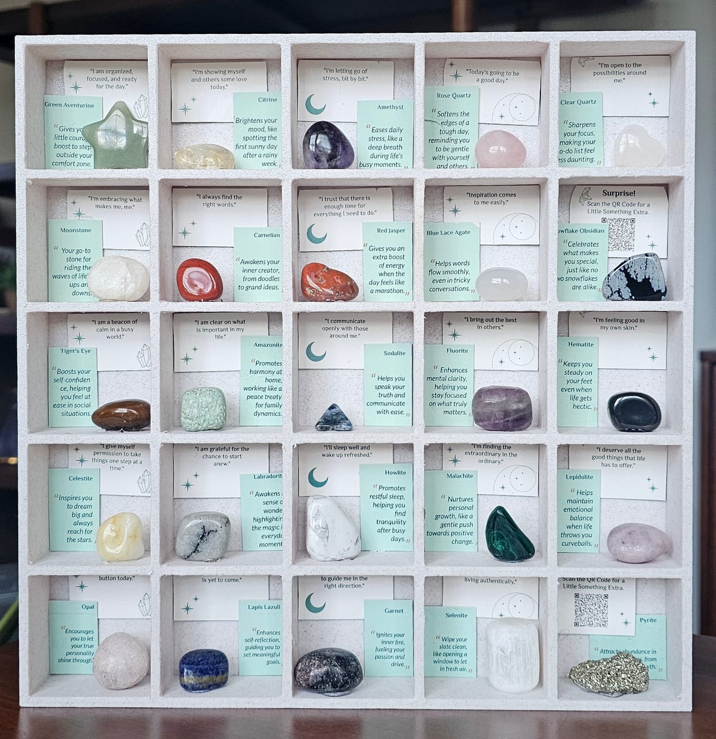 Customer photo review of 25 Days of Crystal Energy