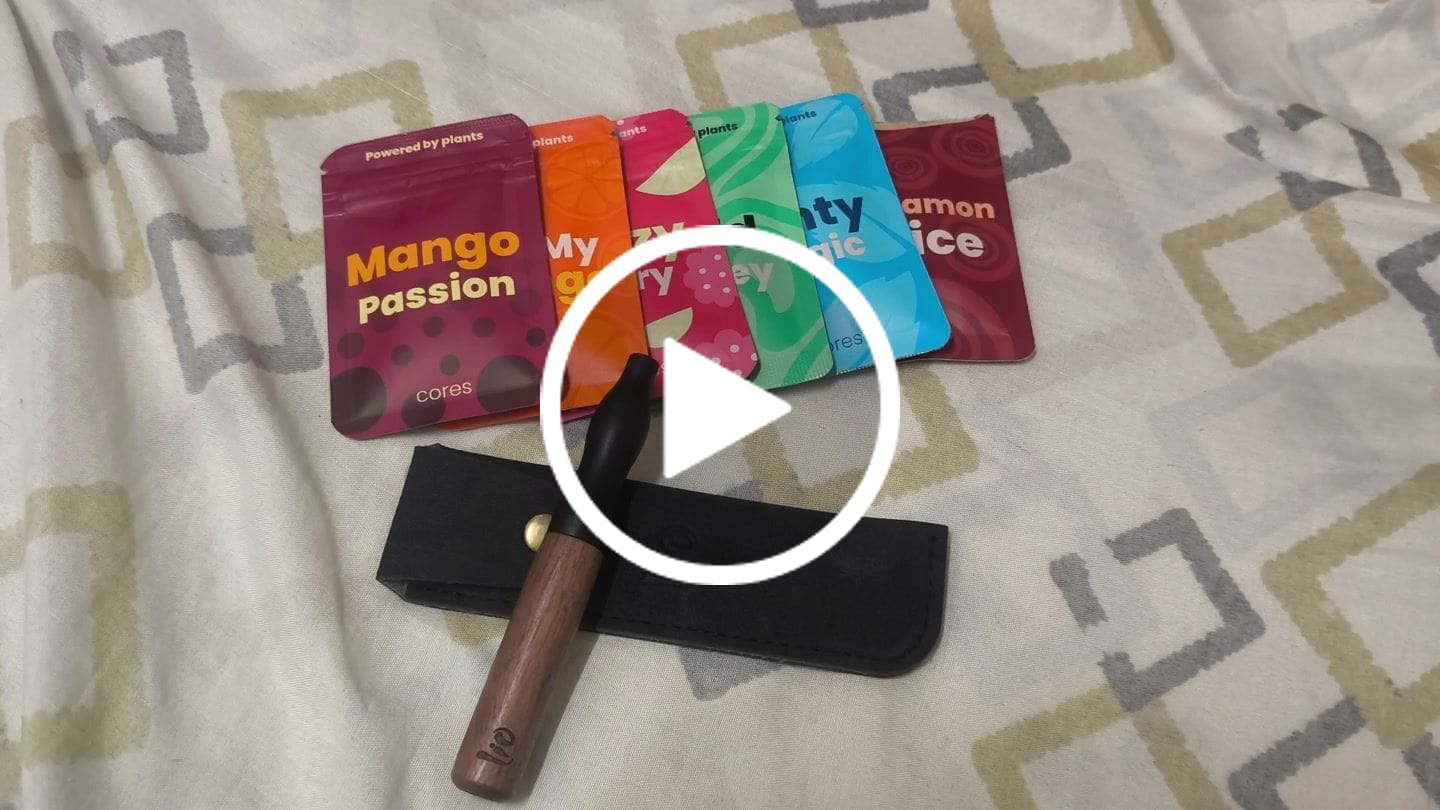 Customer video review of Lio Flavour Cores