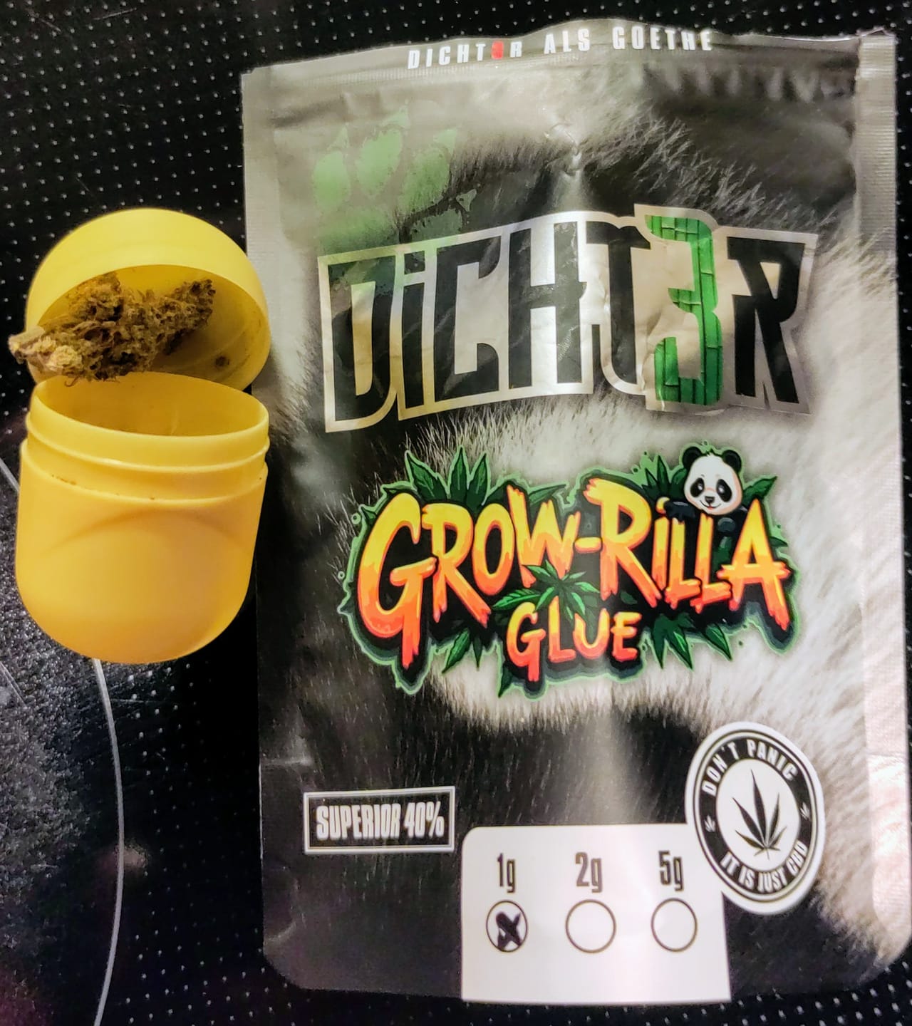 Customer photo review of DICHT3R - 40% Superior Blüten - Grow-Rilla Glue