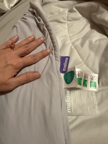 Customer photo review of CloudCool™ Cooling Comforter