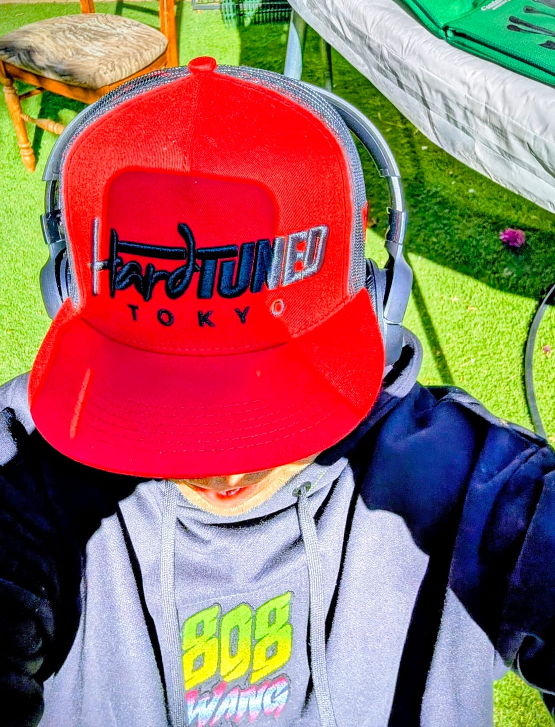 Customer photo review of Hardtuned Tokyo Red - Trucker Cap