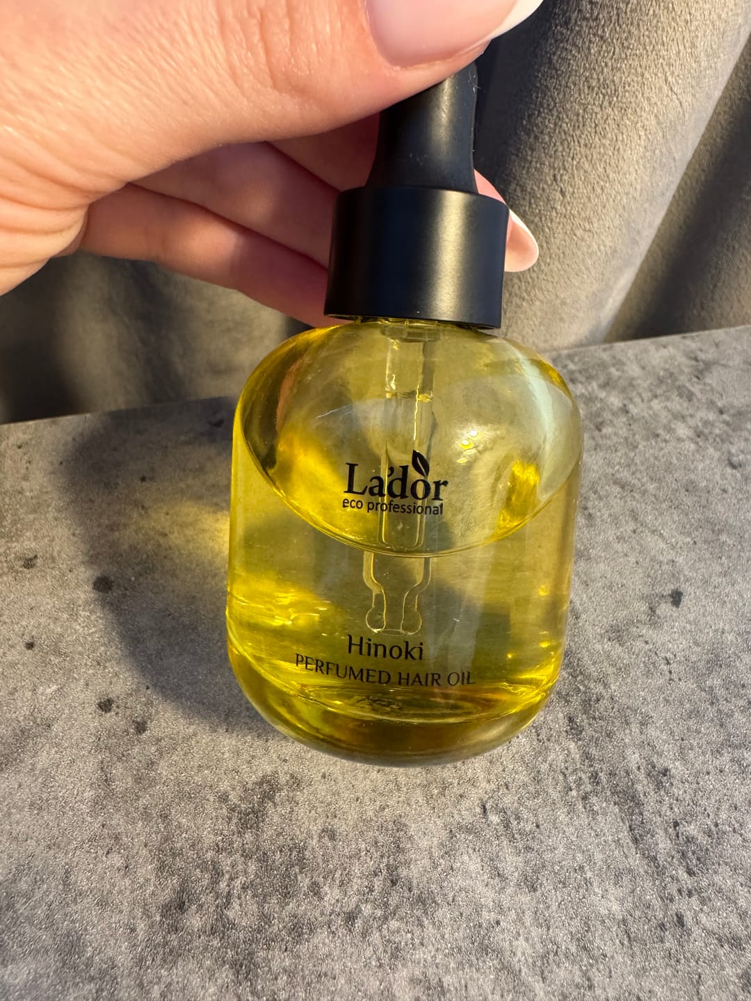 Customer photo review of Barojoša parfimētā eļļa Lador Perfumed Hair Oil