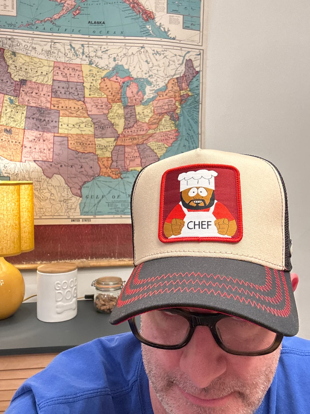 Customer photo review of OVERLORD X South Park: Chef Trucker Cap