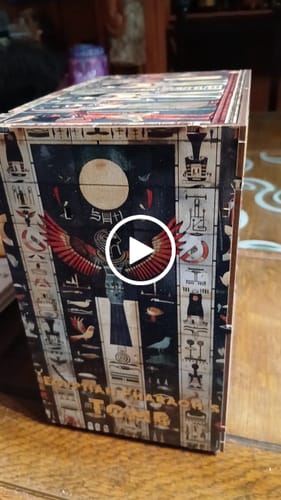 Customer video review of Egyptian Pharaoh's Tomb DIY Book Nook Kit