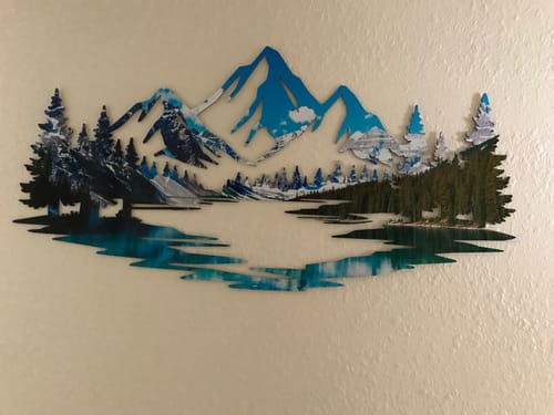 Customer photo review of Banff National Park Printed Wall Art