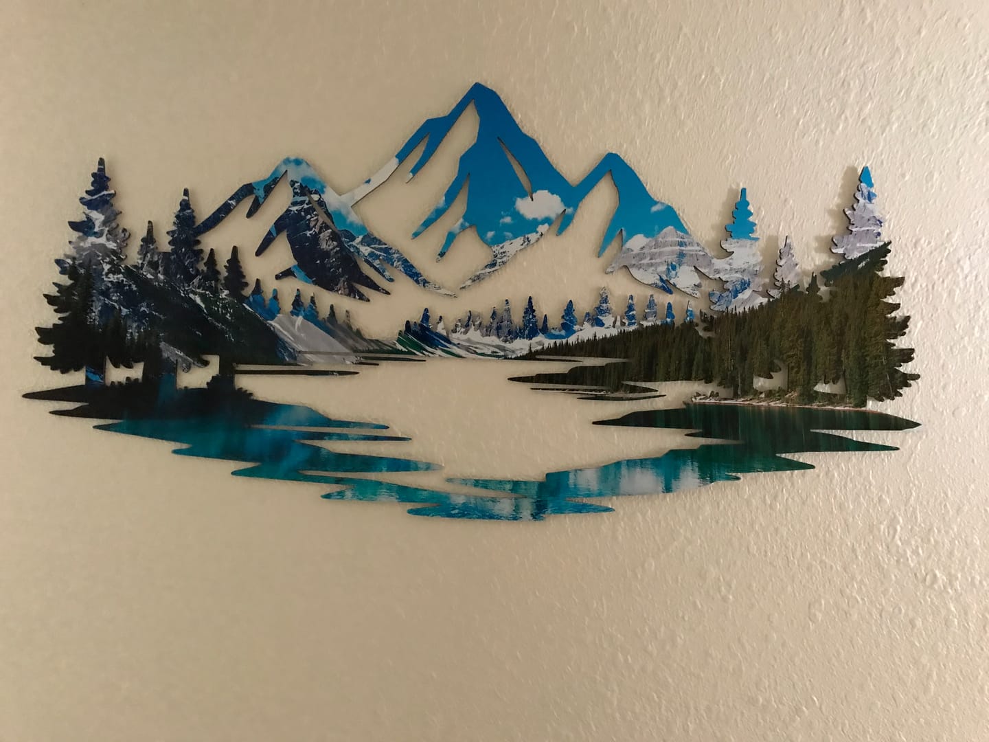 Customer photo review of Banff National Park Printed Wall Art