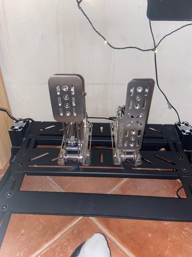 Customer photo review of Simsonn Plus X Racing Simulation Pedal with Haptic Reactor Optional