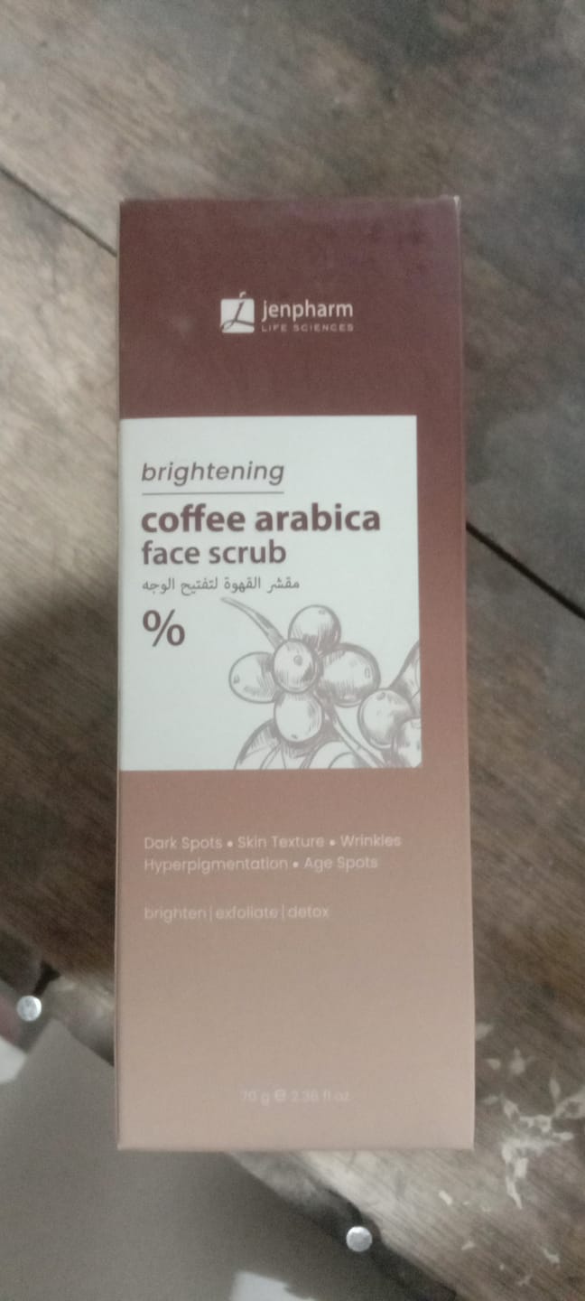 Customer photo review of Brightening Coffee Scrub