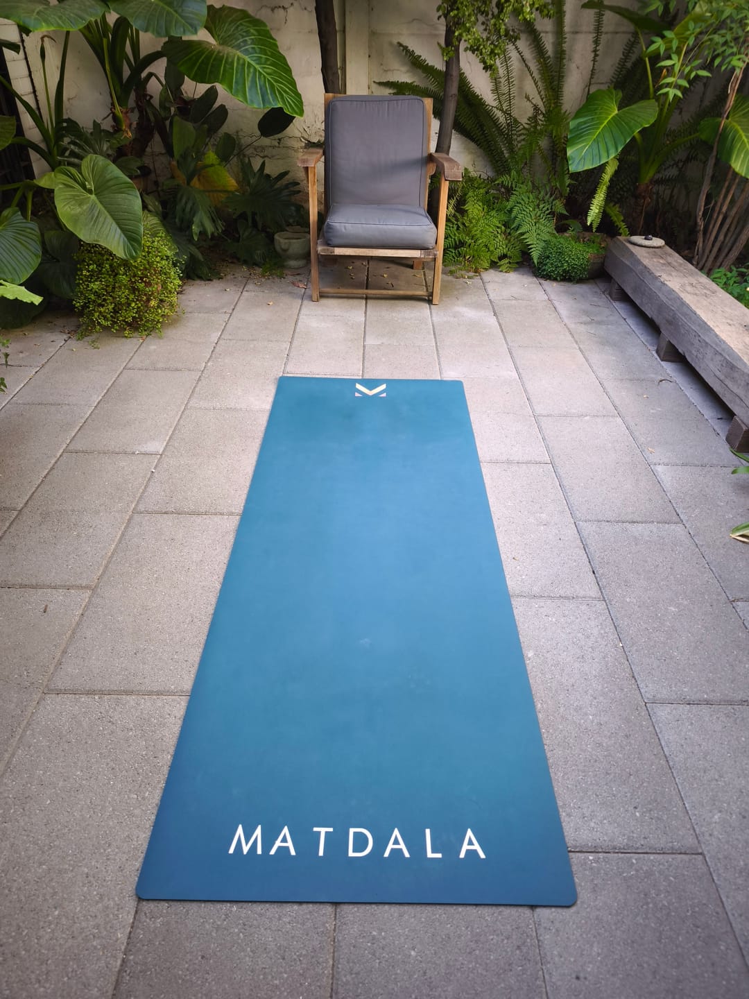 Customer photo review of Mat de Yoga Studio PRO Power Grip – Azul (5 mm)