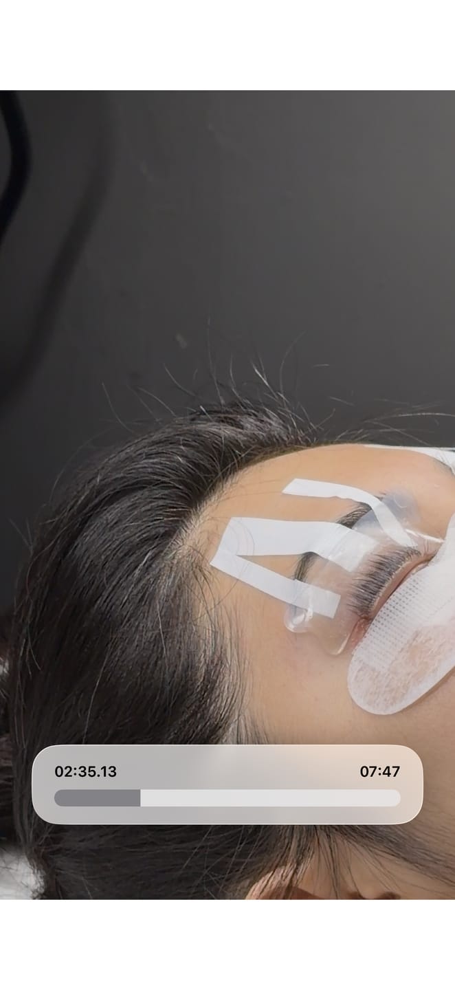Customer photo review of Lash Lift Softening Pad