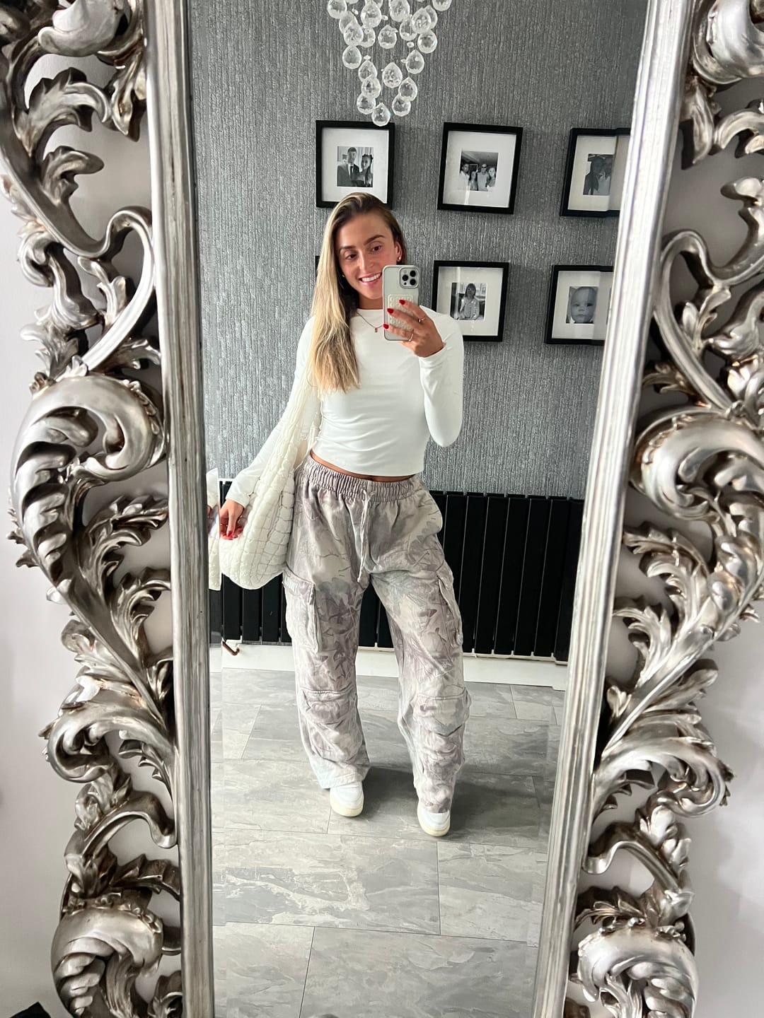 Customer photo review of 2033 - Heritage Camo Cargo Sweats