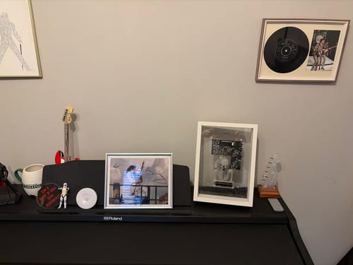 Customer photo review of M1 Music Frame CD Player
