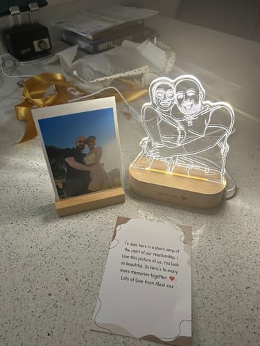Customer photo review of Lampiece Lamp