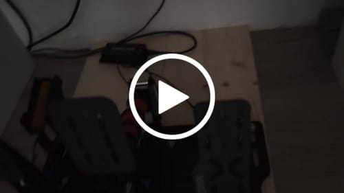 Customer video review of Simsonn Plus X Racing Simulation Pedal with Haptic Reactor Optional