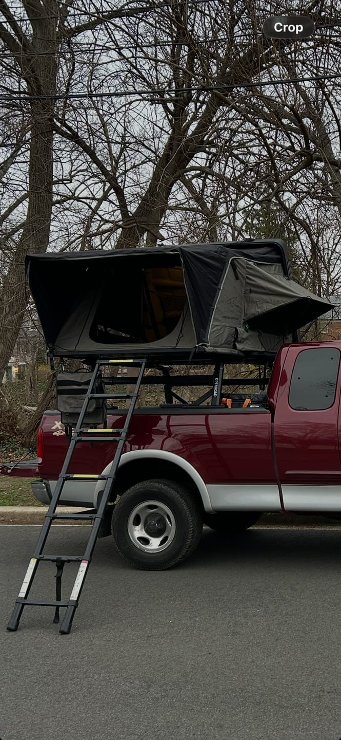 Customer photo review of OPENROAD Adjustable Bed Rack for Trucks