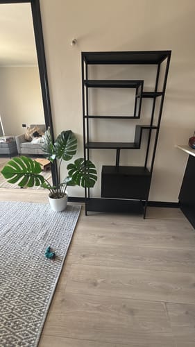 Customer photo review of Estanteria con cajón | METAL BLACK
