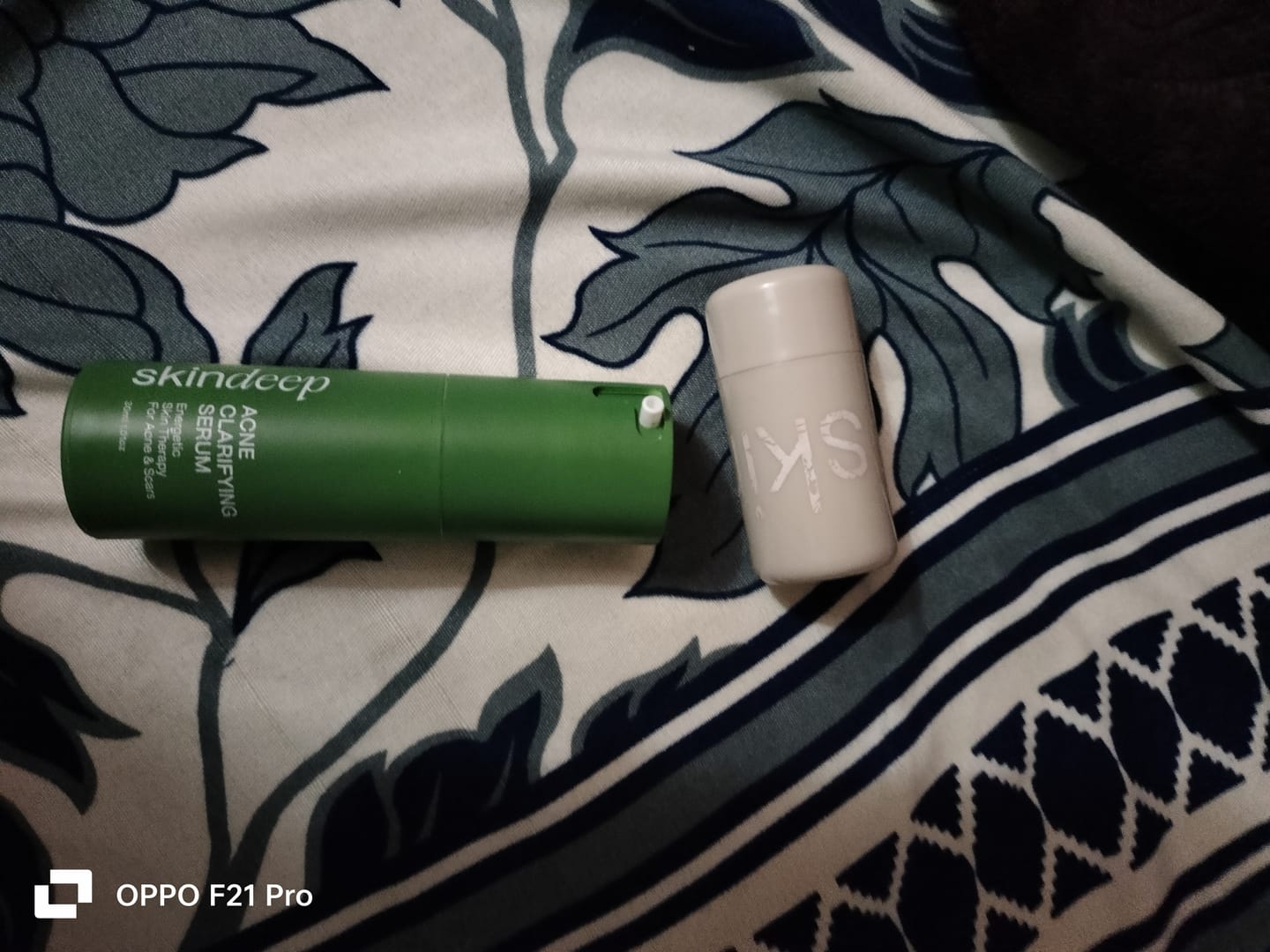 Customer photo review of ACNE CLARIFYING SERUM - Energetic Skin Therapy for Acne & Scars