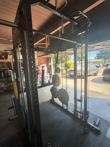 Customer photo review of M4-2.0 Ultra All-In-One Functional Home Gym Smith Machine (UPGRADED)