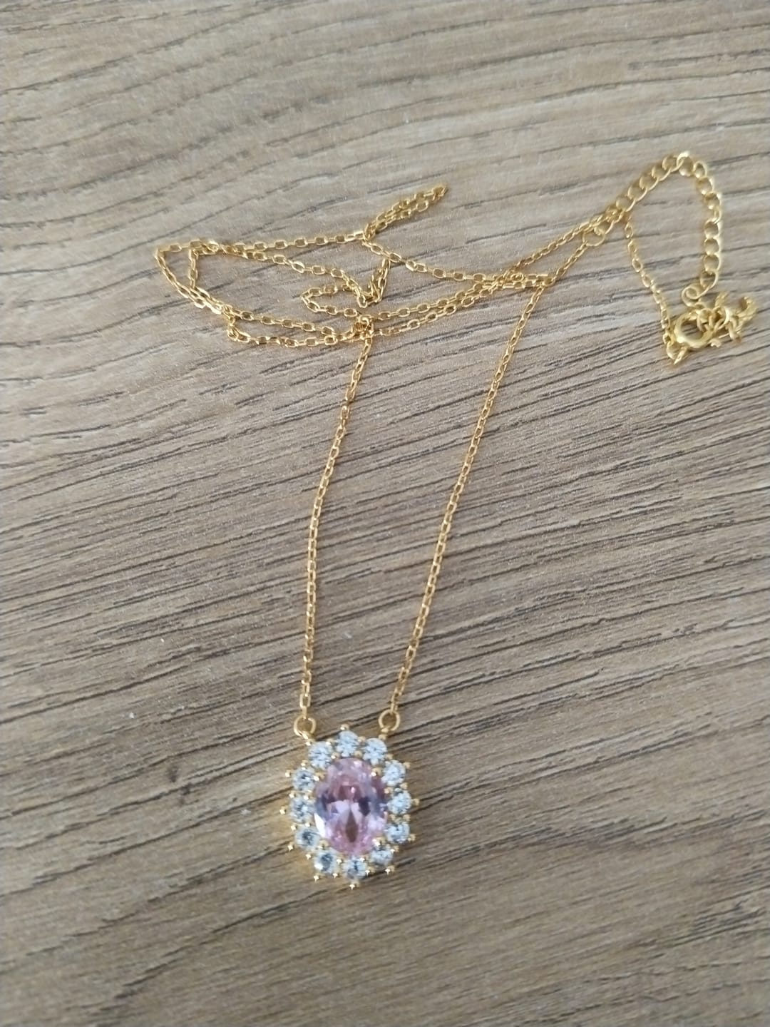 Customer photo review of Collar Circonitas Preciosas