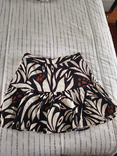 Reseña con foto de un cliente sobre Falda Short Oporto Paradiso