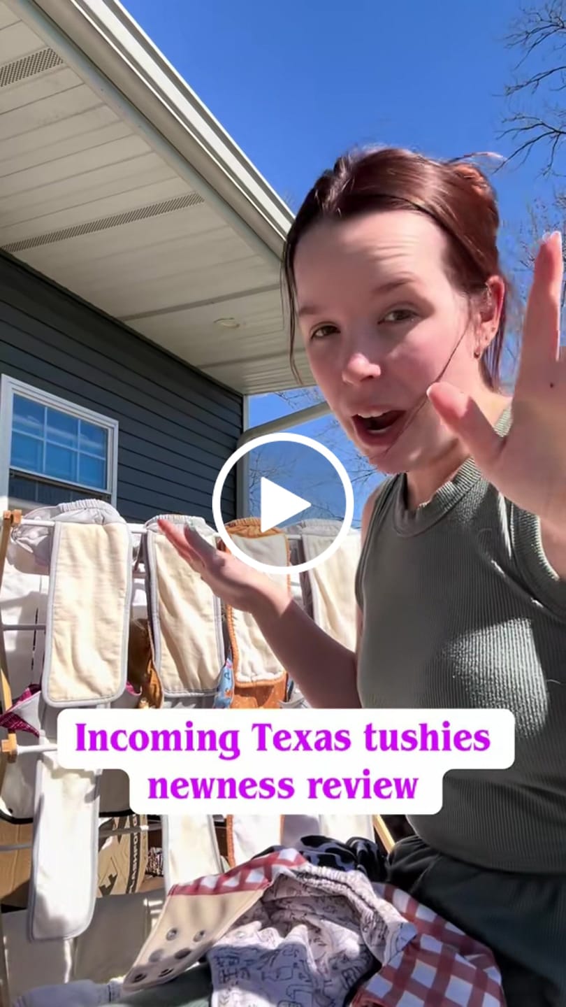 Customer video review of The Ultimate - One Size Pocket Reusable Cloth Diaper - Stretchy Tabs