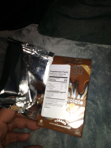 Customer photo review of Mushroom Chocolates