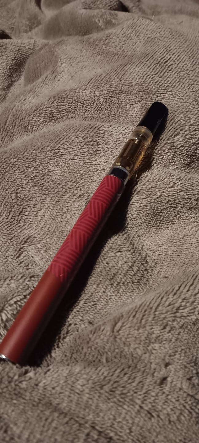 Customer photo review of 1 Gram THCA Blend Vape Cartridge | Wedding Cake - Indica