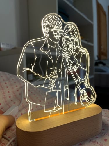 Customer photo review of Lampiece Lamp