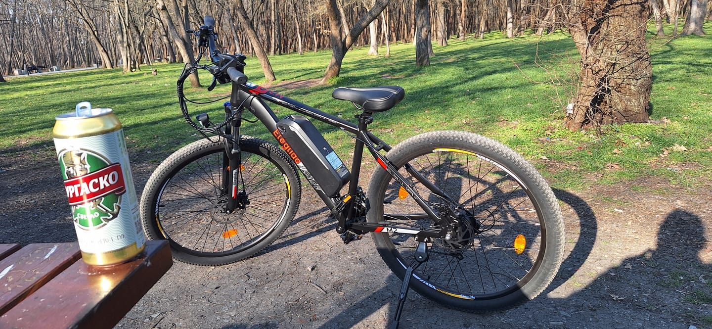 Customer photo review of Electric Mountain Bike Mopride 2